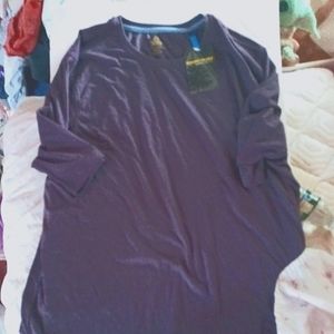 Rugged trails purple heathered t NWT